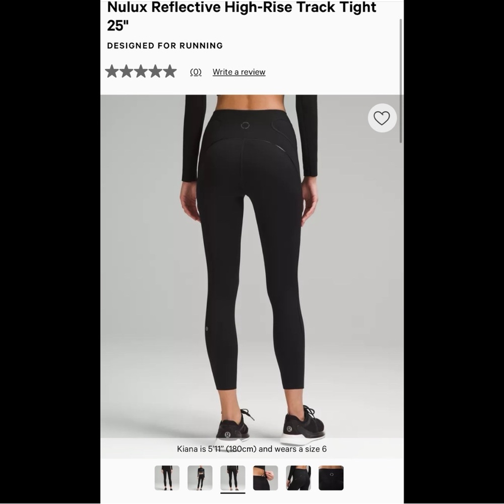 Lululemon Black Leggings